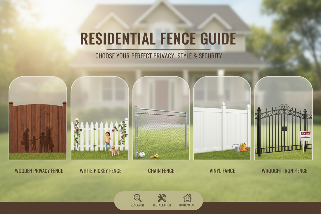 Top 5 Tips for Choosing the Right Fence for Your Utah Home