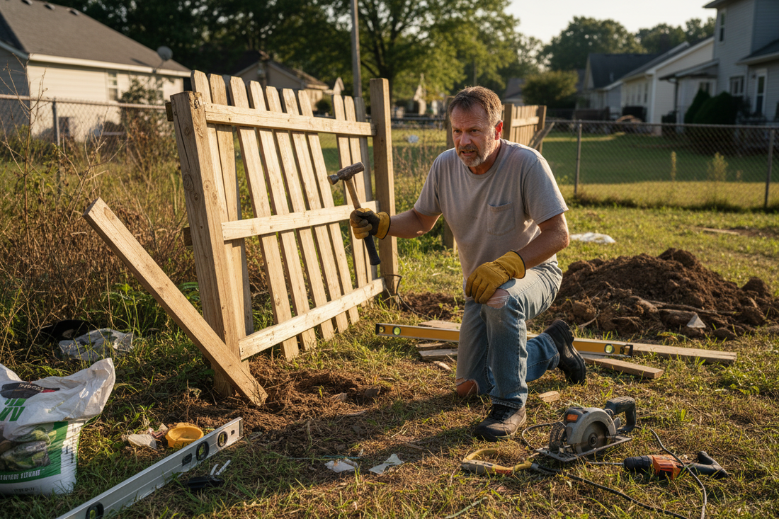 DIY Fencing & Concrete Projects: What You Can Do Yourself — and When to Call the Pros